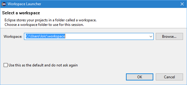 Eclipse - Configuration - Etape 2 Eclipse - Configuration - Etape 2