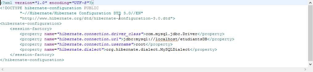 Hibernate - Installer l'ORM sur Eclipse 7 Hibernate XML