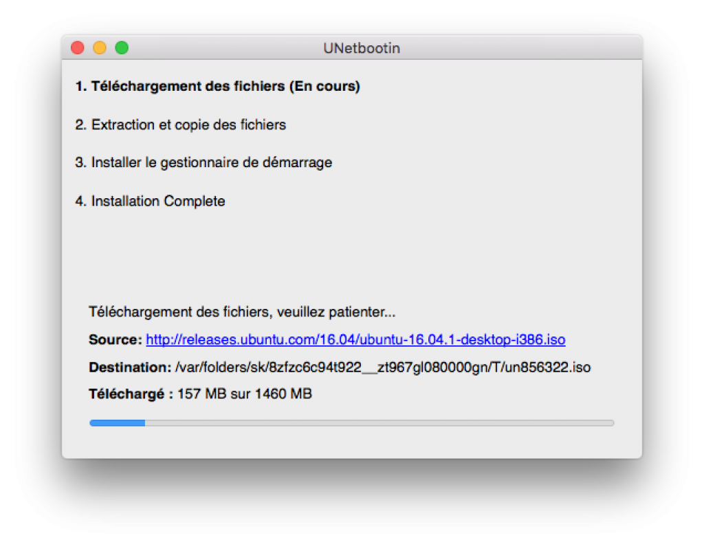 Unetbootin Live USB 3