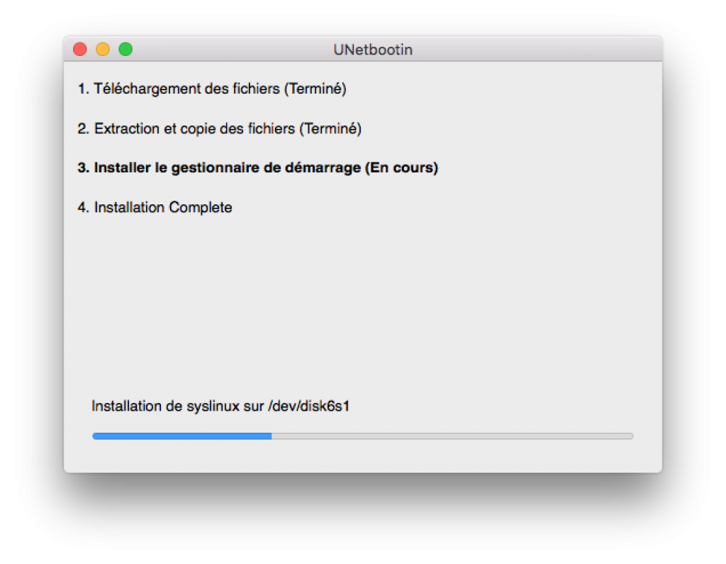 Unetbootin Live USB 5
