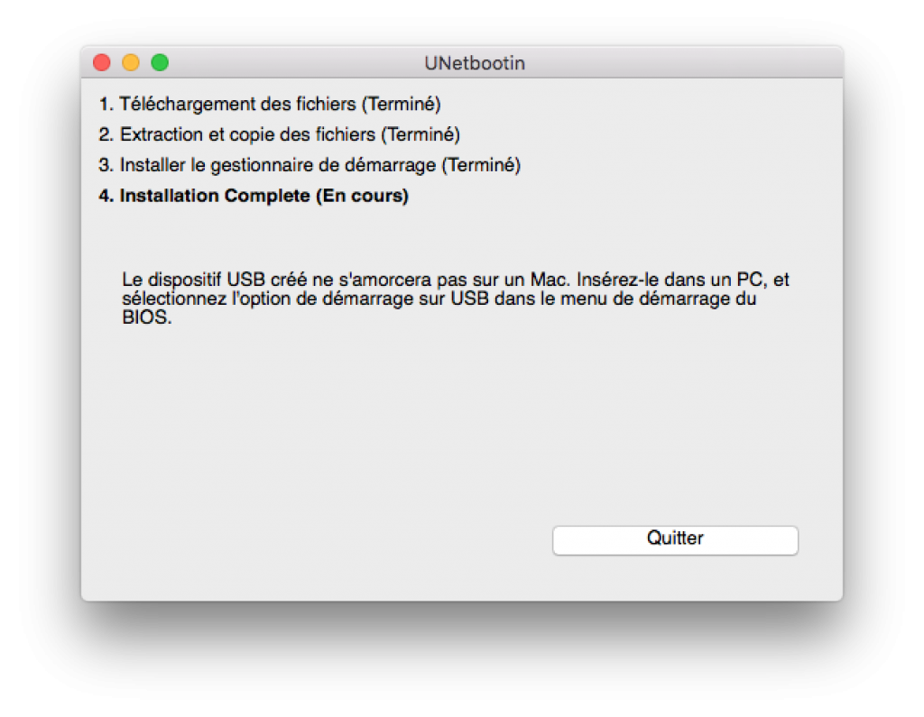 Unetbootin Live USB 6